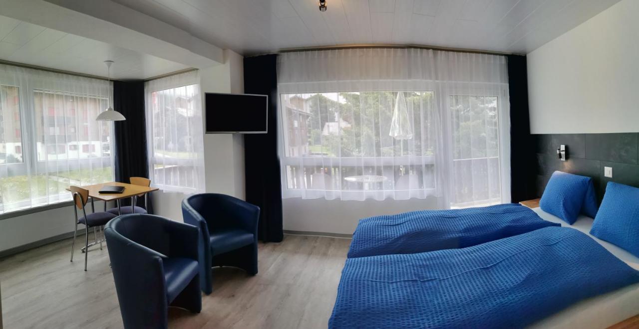 Hotel Alpha Grächen Esterno foto