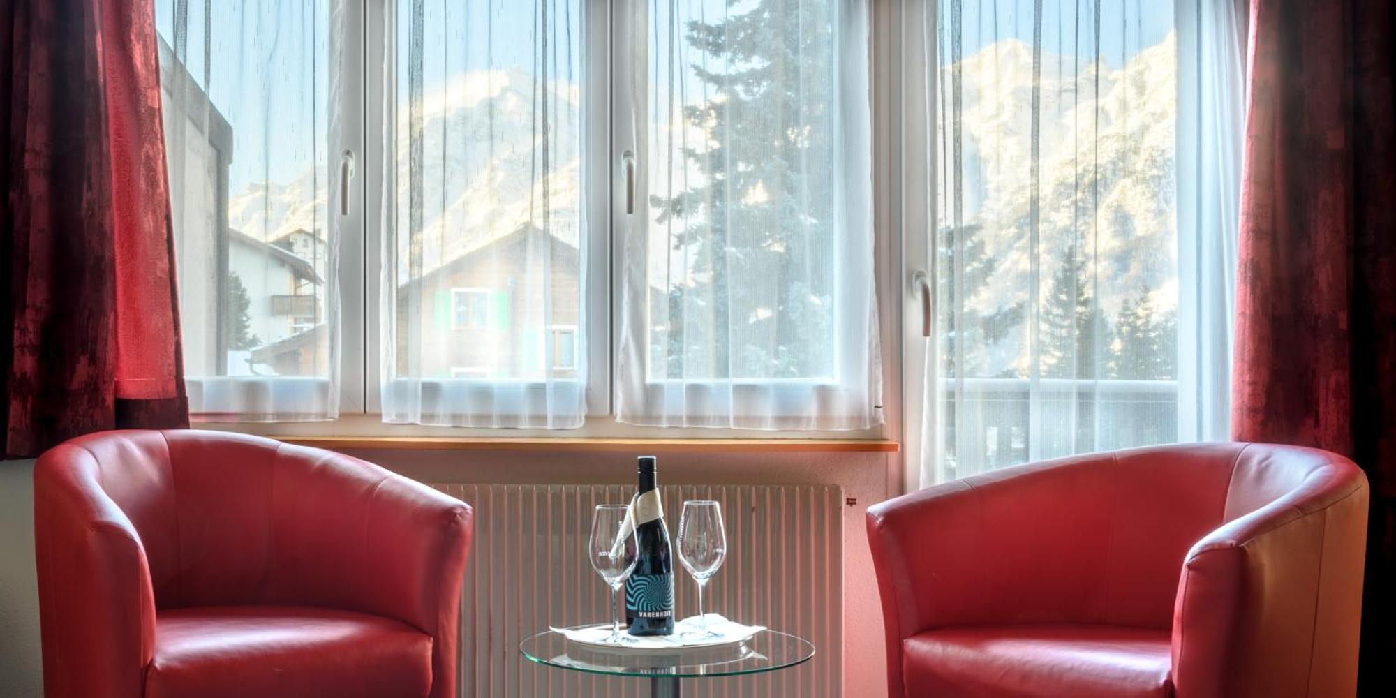 Hotel Alpha Grächen Esterno foto