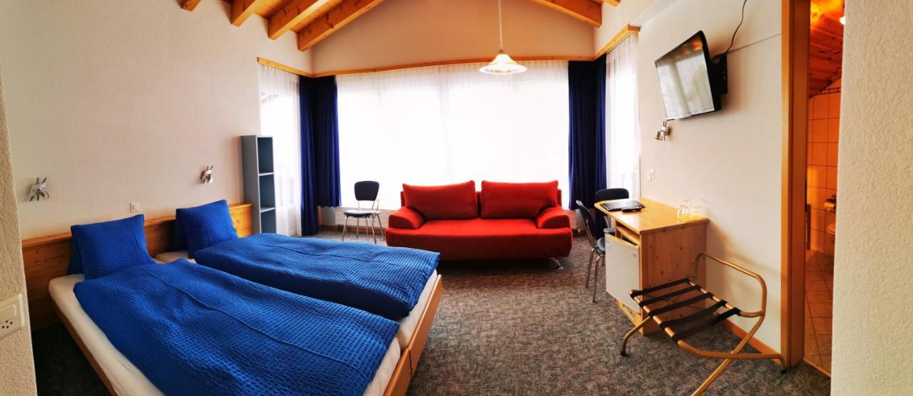Hotel Alpha Grächen Esterno foto